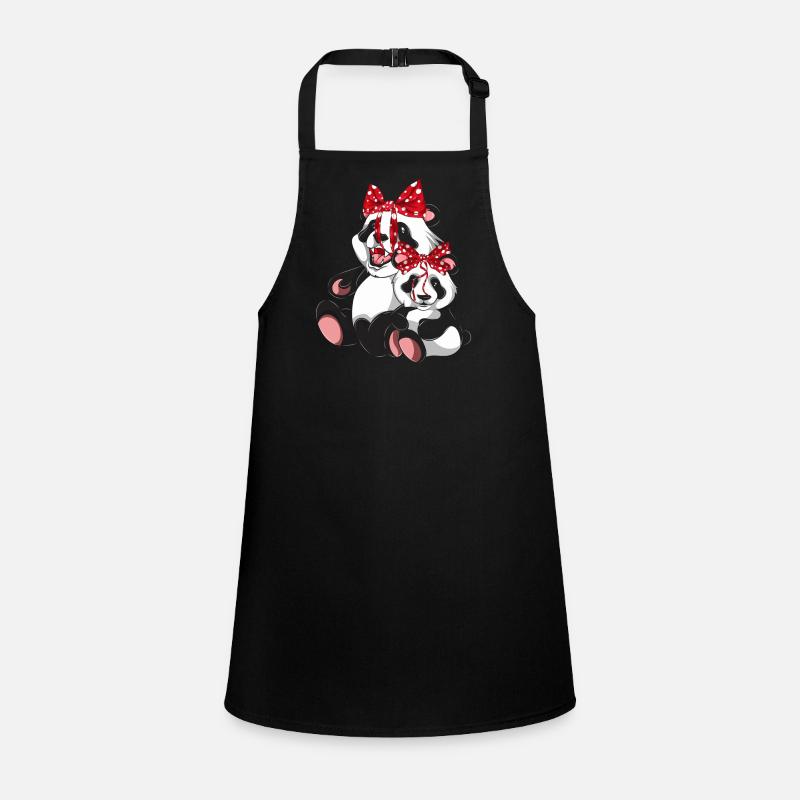 Pandabär Schürze für Kinder
