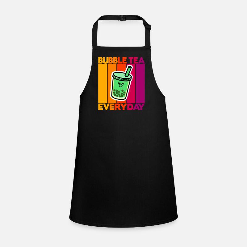 Bubble Tea Everyday Schürze für Kinder