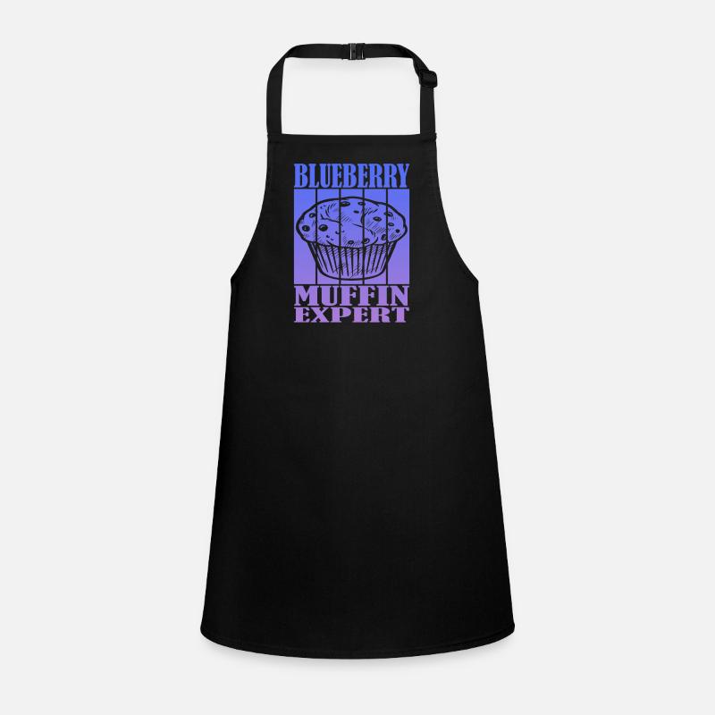 Expert en muffins aux bleuets Tablier Enfant