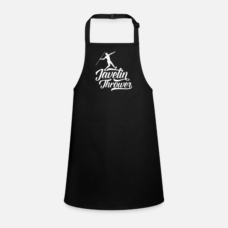 Speerwerfer Speerwurf Speerwerfen Speer Schürze für Kinder