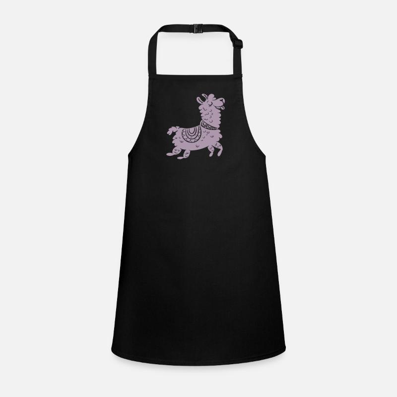 lama doux alpaga Tablier Enfant