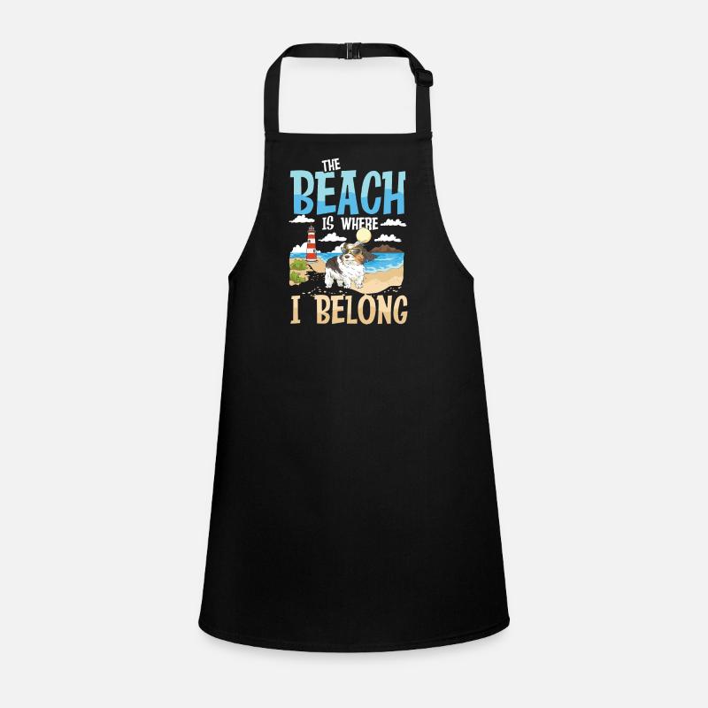 The Beach Is Where I Belong Schürze für Kinder