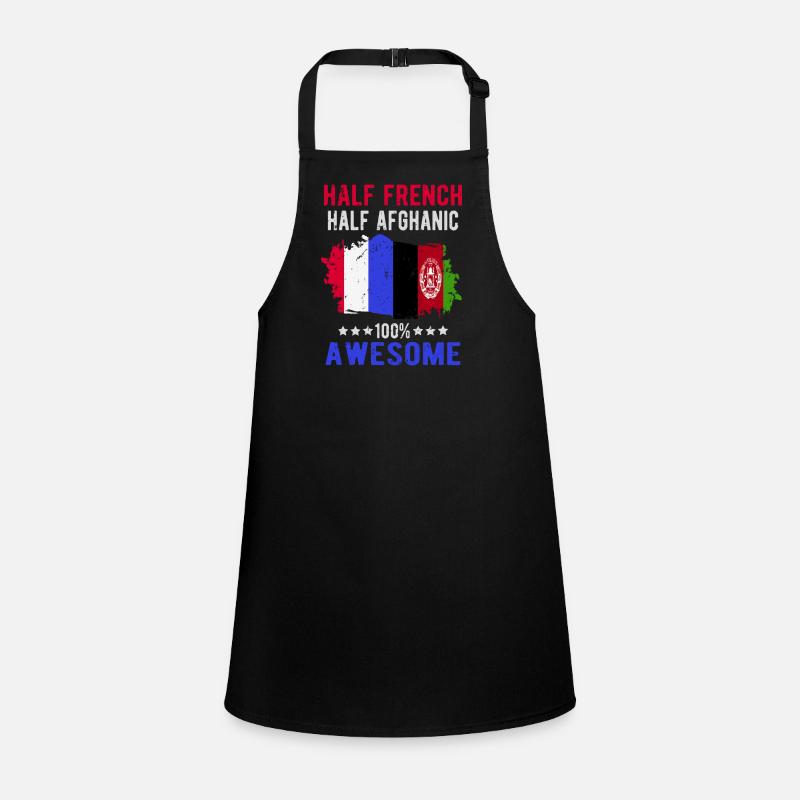 Half French Half Afghan Children's Apron