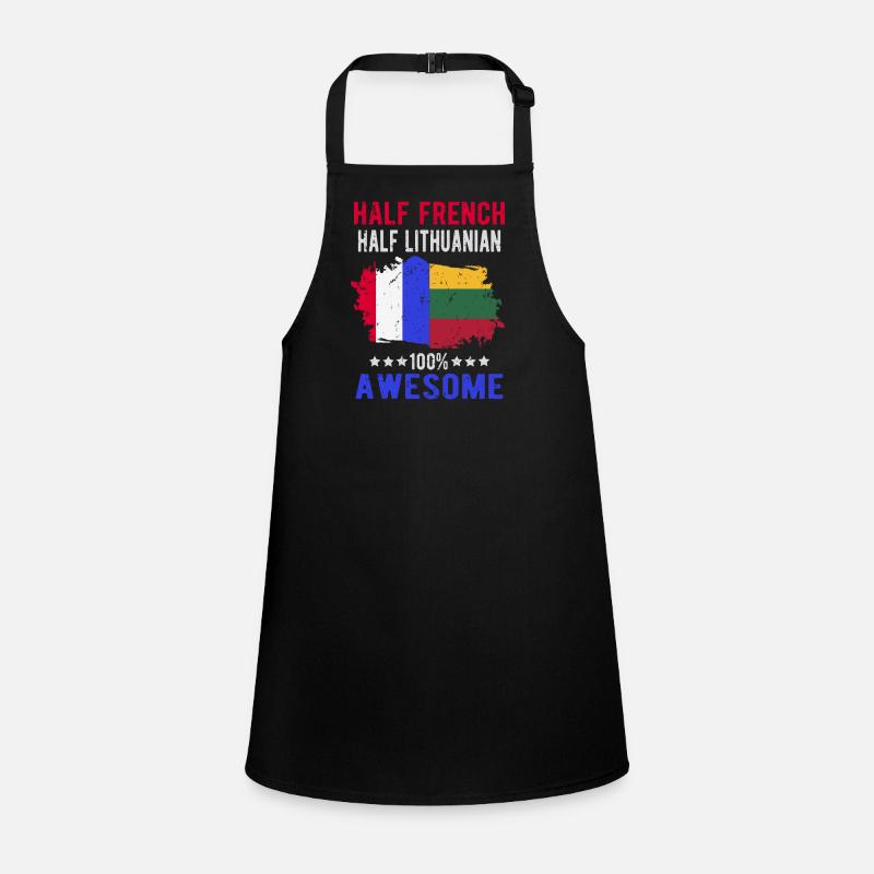 Half French Half Lithuanian Children's Apron