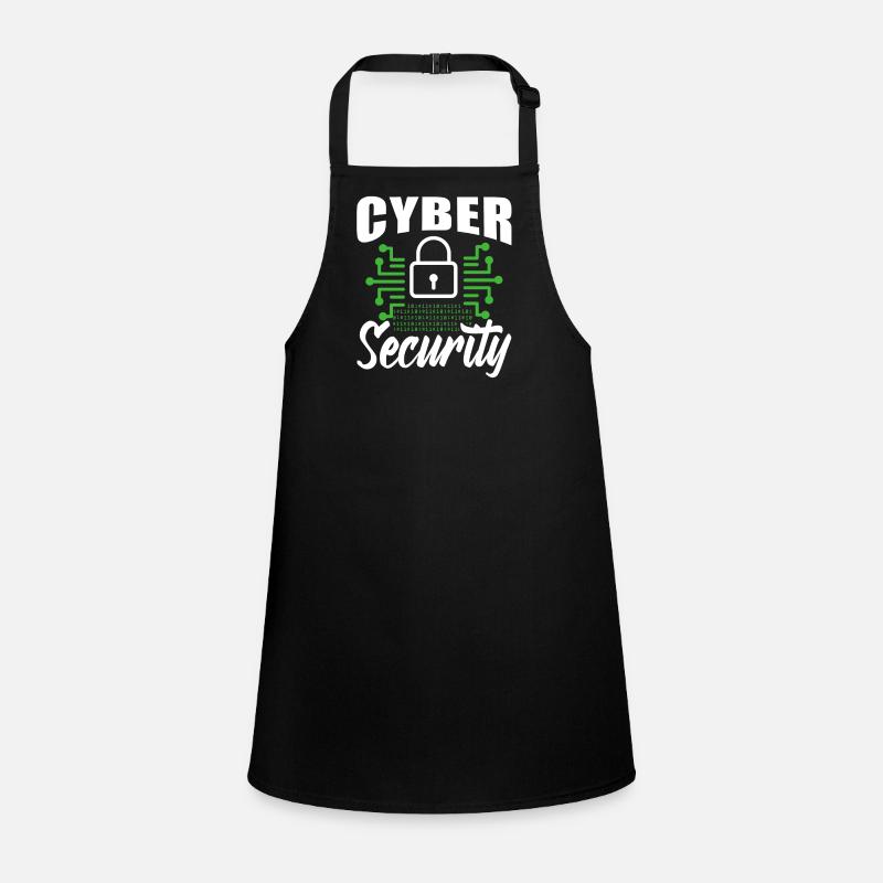 Cybersecurity Hacker Hacking IT Security Hack Children's Apron