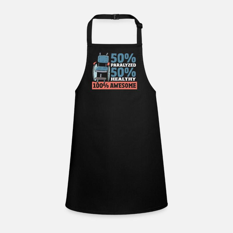 Paraplegic Design For One Children's Apron