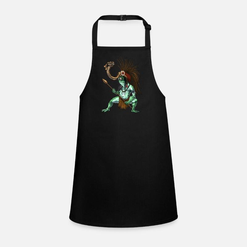 Dieu guerrier aztèque Cueyatl Tablier Enfant