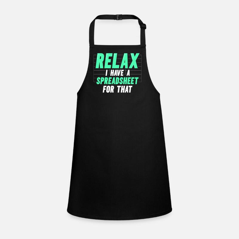 Relax I have a spreadsheet for this Children's Apron