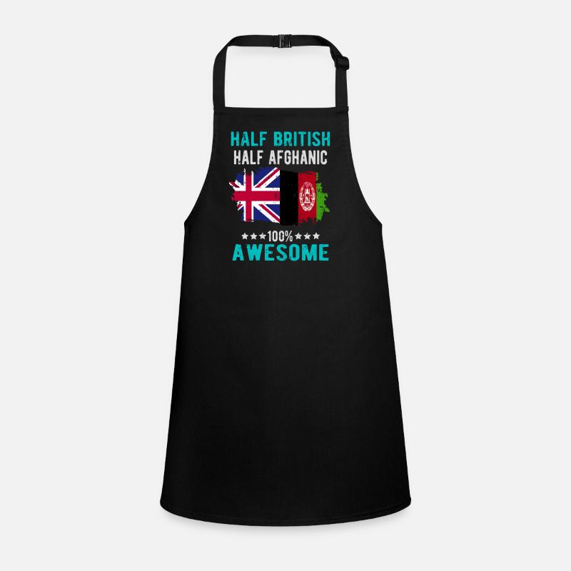 Half British Half Afghan Children's Apron