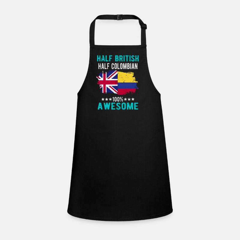 Half British Half Colombian Children's Apron