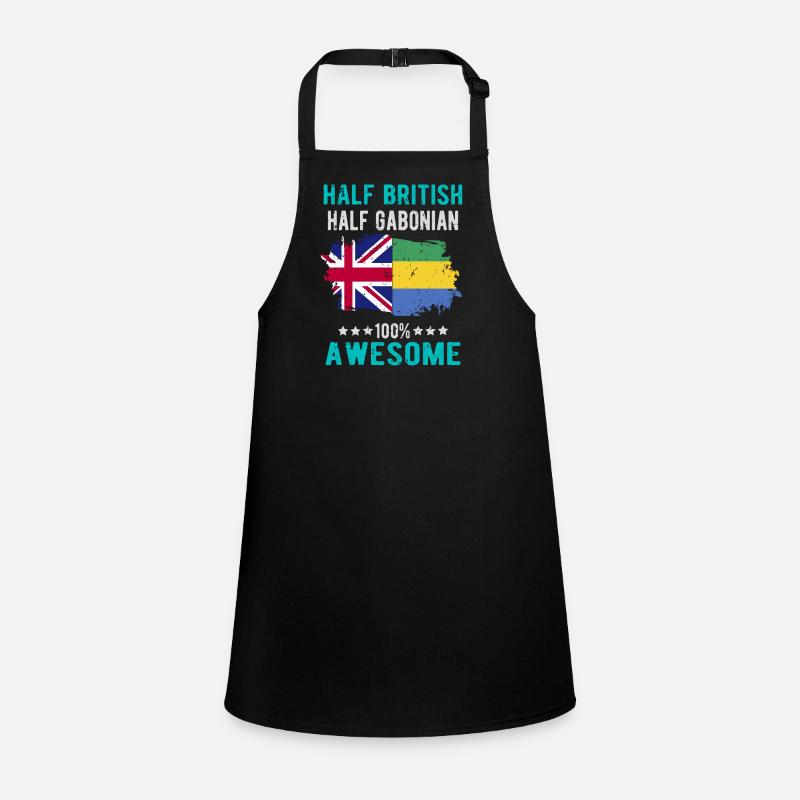 Half British Half Gabonese Children's Apron
