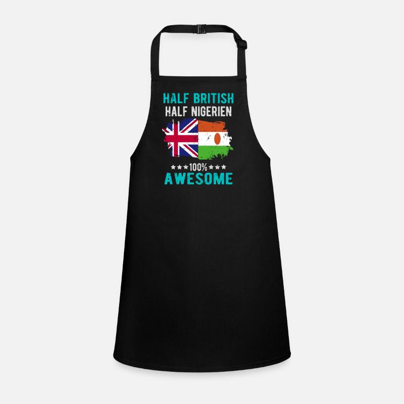 Moitié britannique moitié Nigrer Tablier Enfant