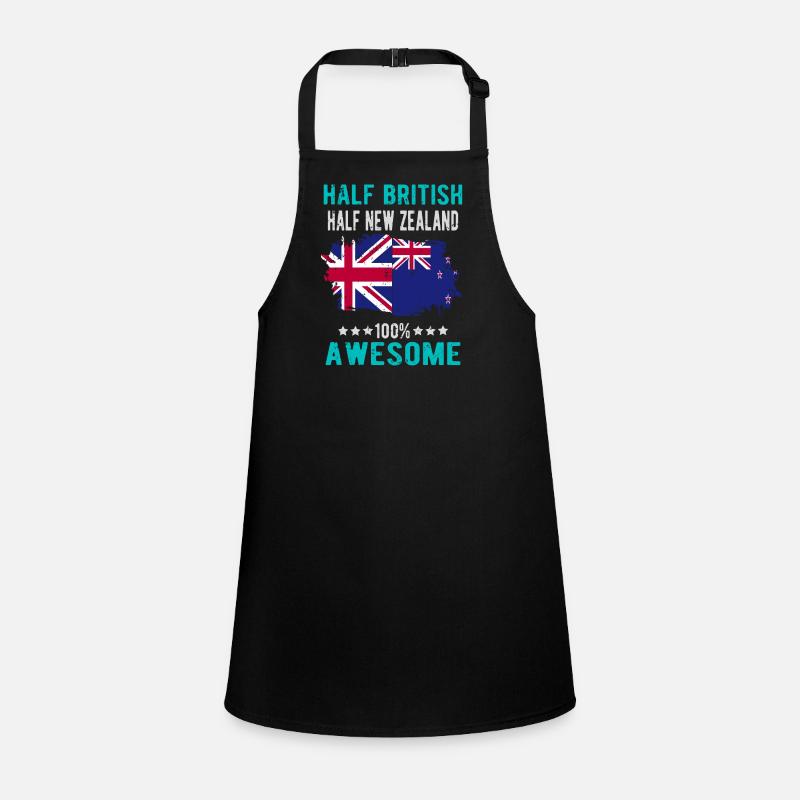 Half British Half New Zealander Children's Apron