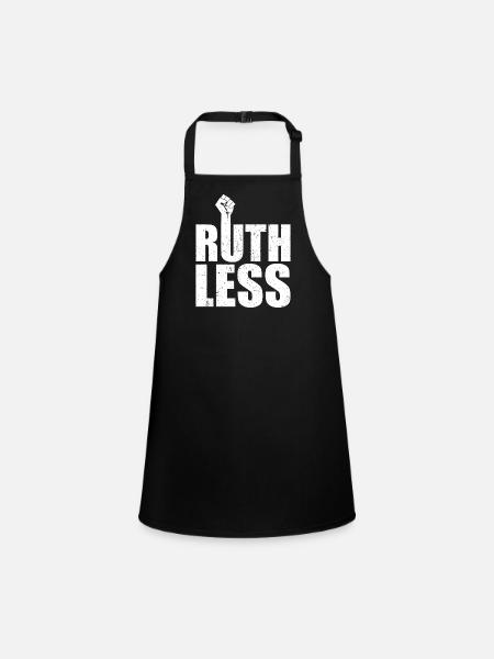 Ruthless pro Choice - Children's Apron - black - Front