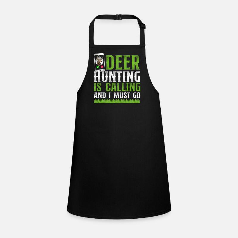 Buck Deer Hunting Hunter Phone Schürze für Kinder