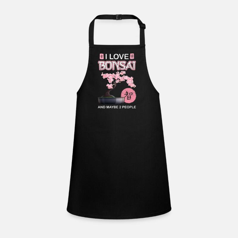 Bonsai Tree Saying Japanese Cherry Blossom Gift Children's Apron