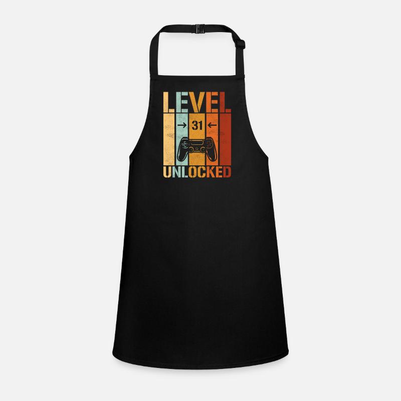 31st Birthday Level 31 unlocked Children's Apron