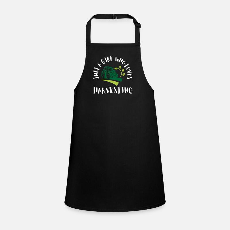 Farming Combine Harvester Driver Agriculture Children's Apron