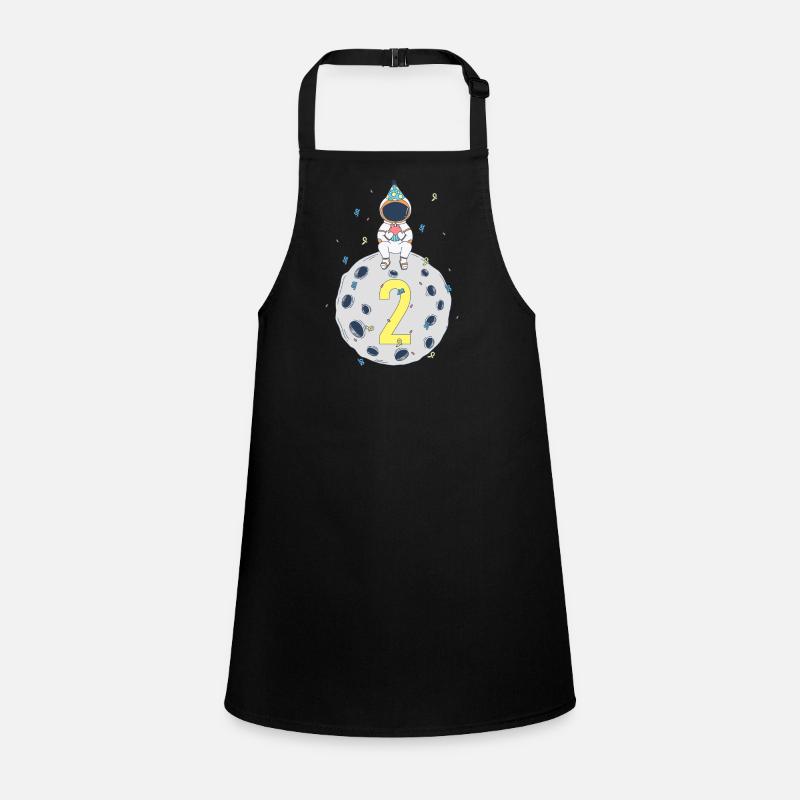 2nd Birthday Space Birthday Party Children's Apron