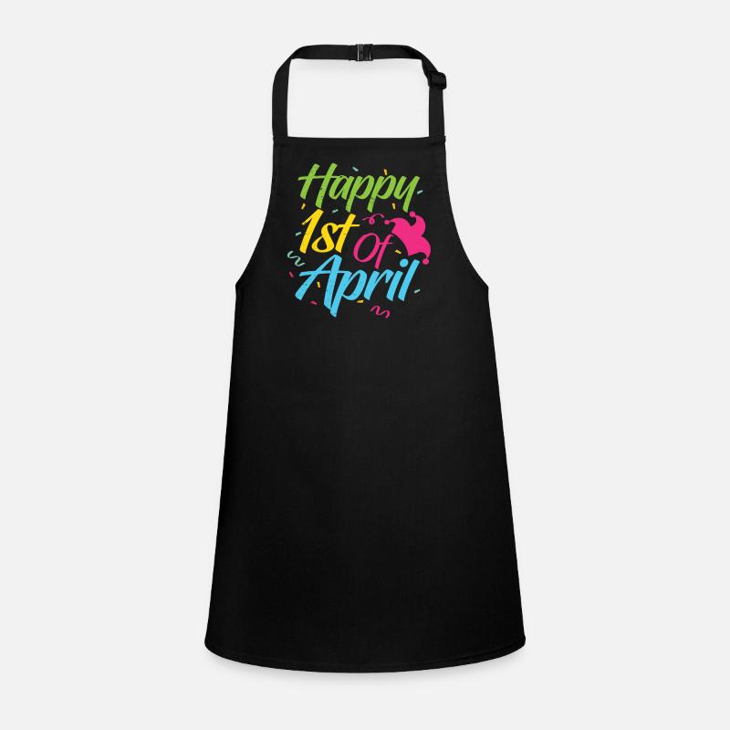 Happy 1 April Poisson d’avril Joke Joke Tablier Enfant