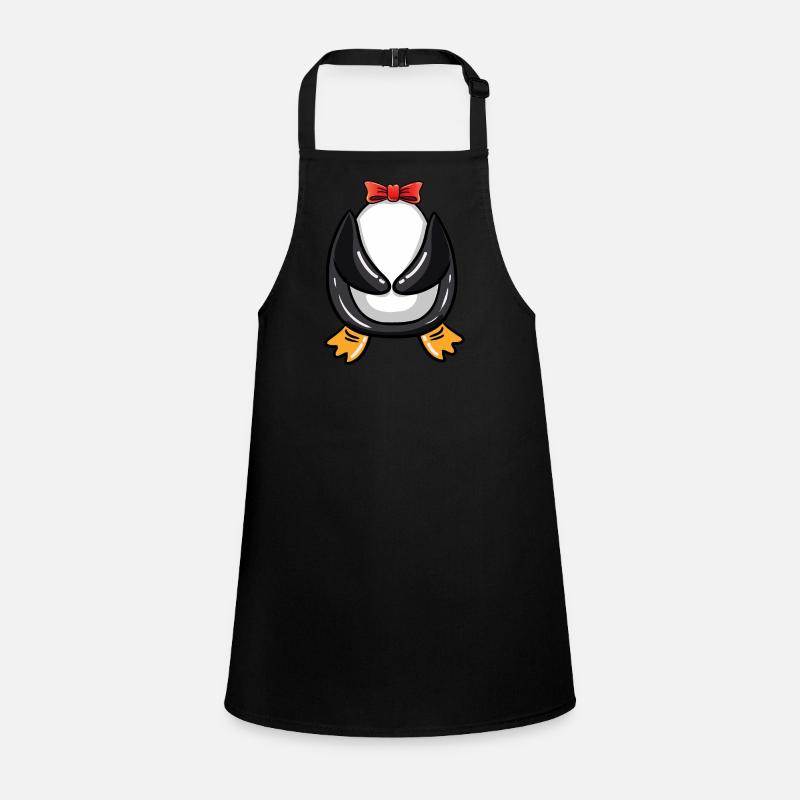 Pinguin-Kostüm Halloween Schürze für Kinder