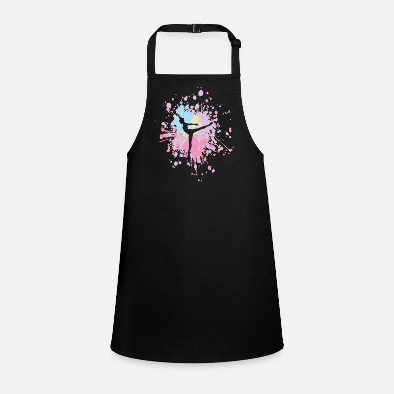 Dance With Passion Color Splash Children's Apron