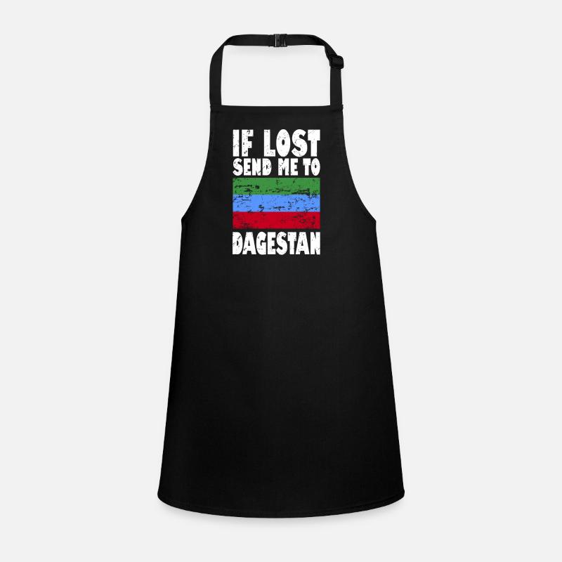 Dagestan Flag Saying Children's Apron