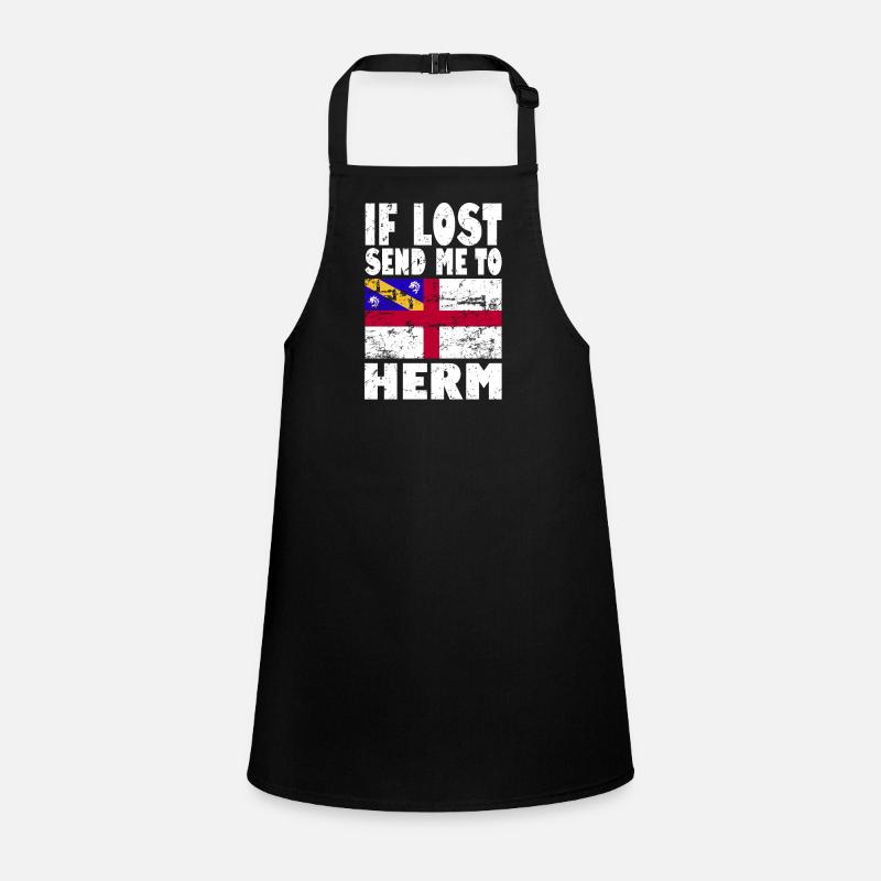 Herm Flag Saying Children's Apron