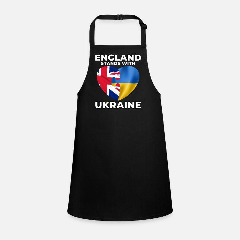 L’Angleterre soutient l’Ukraine Tablier Enfant