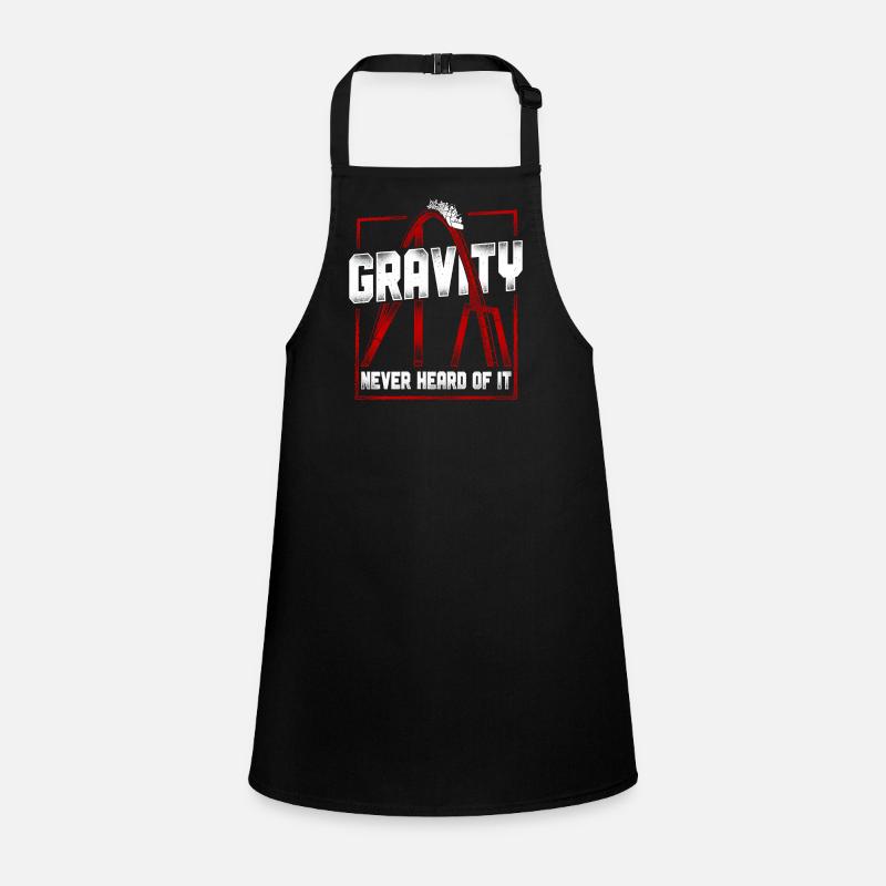 Roller Coaster Vintage Gravity Children's Apron