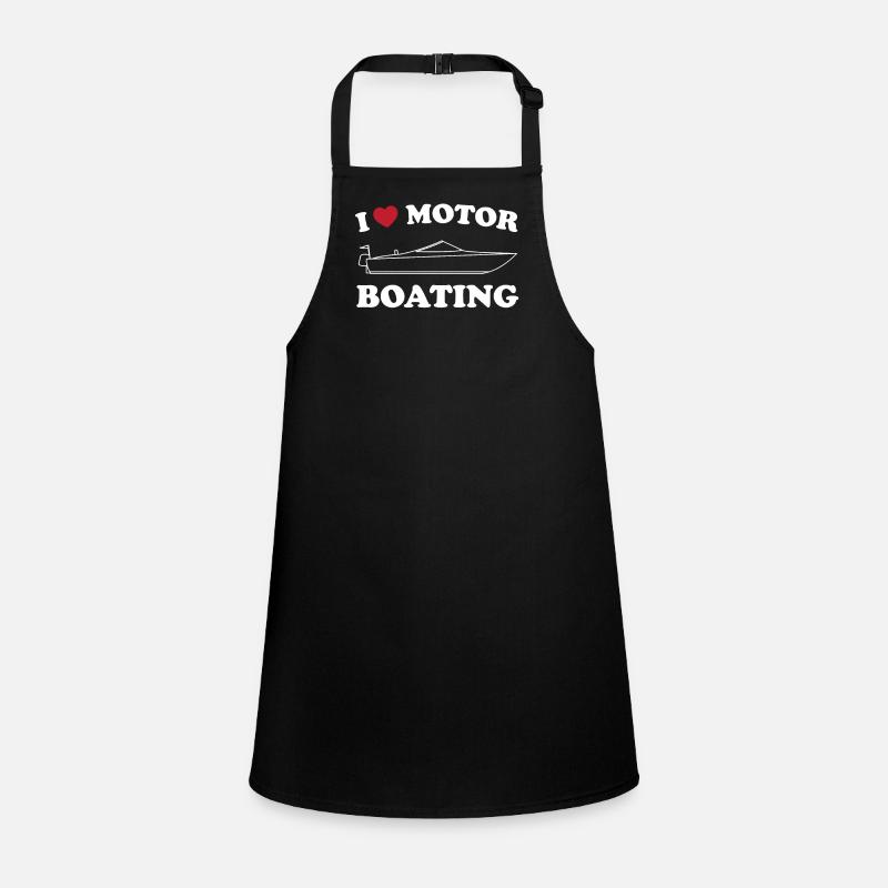 I love motorboating Children's Apron