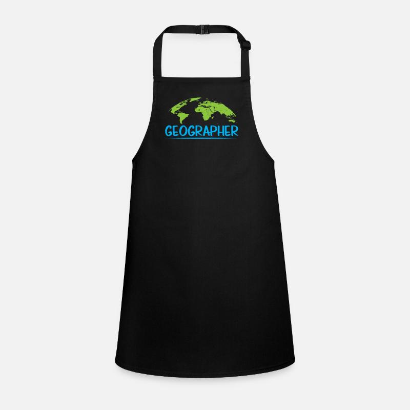 Geography Geography Profession Geography Student Children's Apron