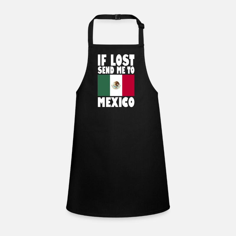 Mexico Flag Saying Children's Apron