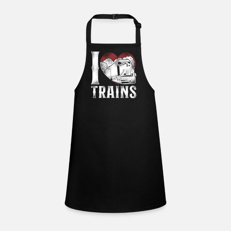 Freight Diesel Train Driver Children's Apron