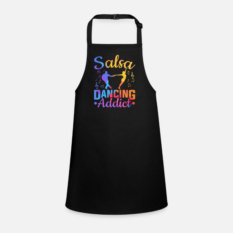 Salsa Dancing Addict Latin Dance Salsa Schürze für Kinder
