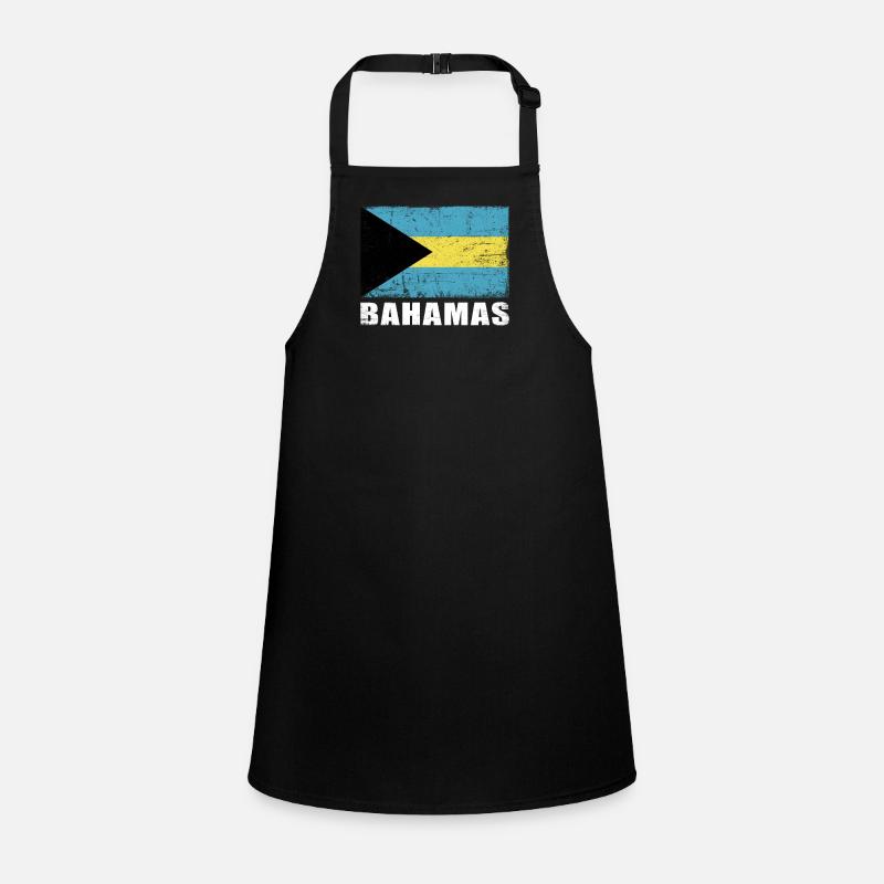 Bahamas Flag Grunge Bahamas Flag Tablier Enfant