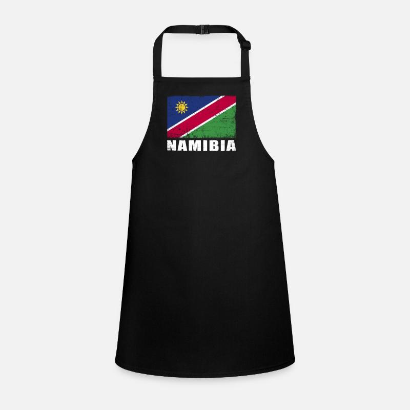 Namibie Drapeau Grunge Namibie Drapeau Tablier Enfant