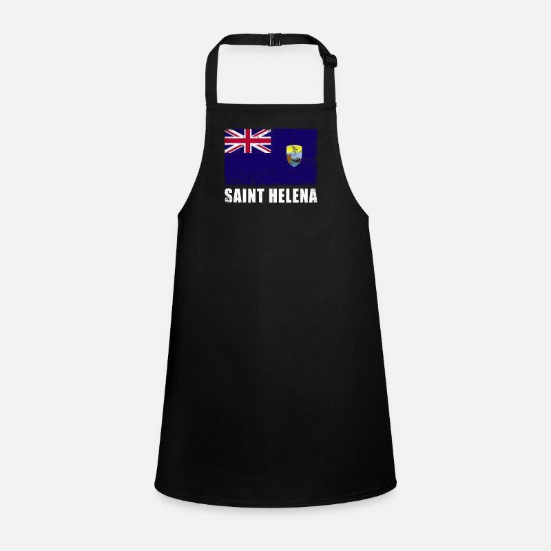 Saint Helena Flag Grunge Saint Helena Flag Tablier Enfant