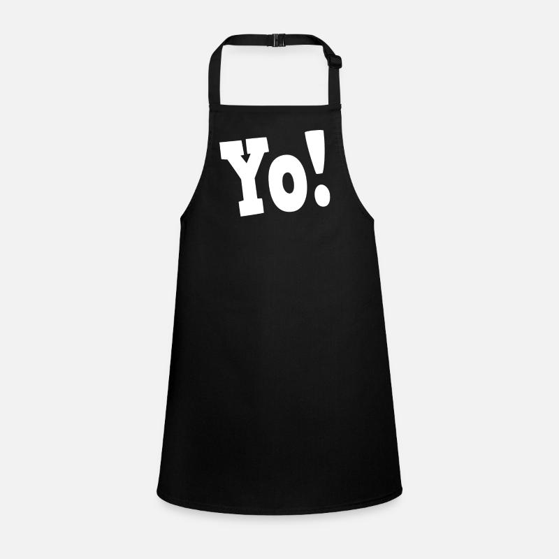 Votre exclamation en gras blanc Tablier Enfant