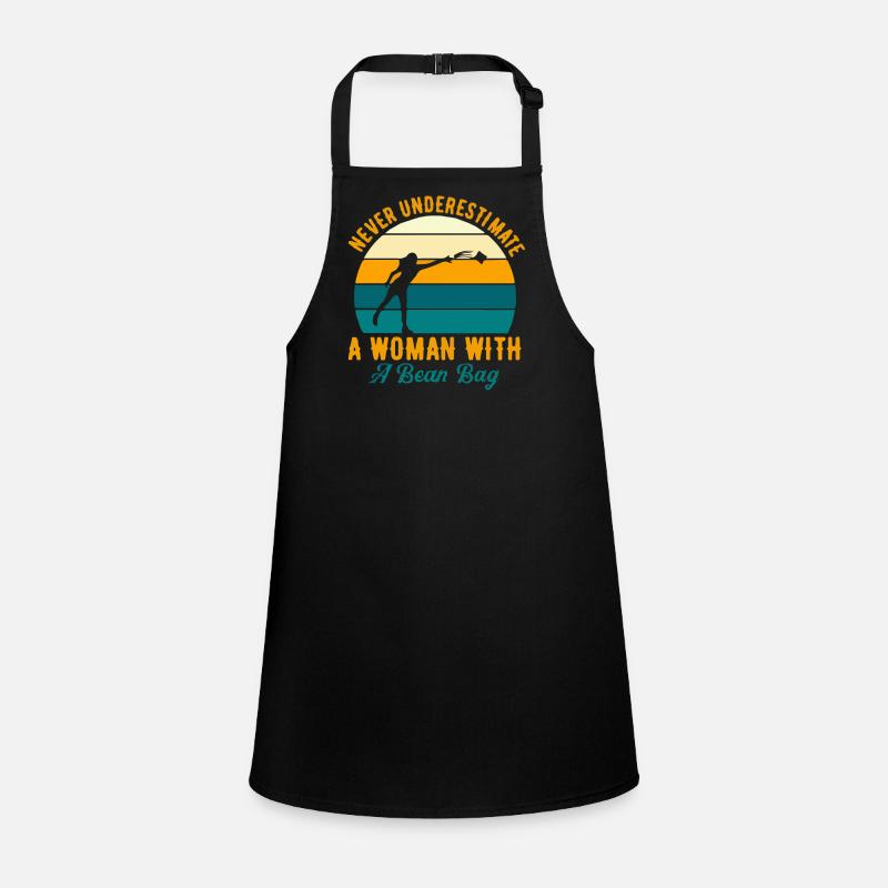 Cornhole, beanbag, beanbag throwing Children's Apron