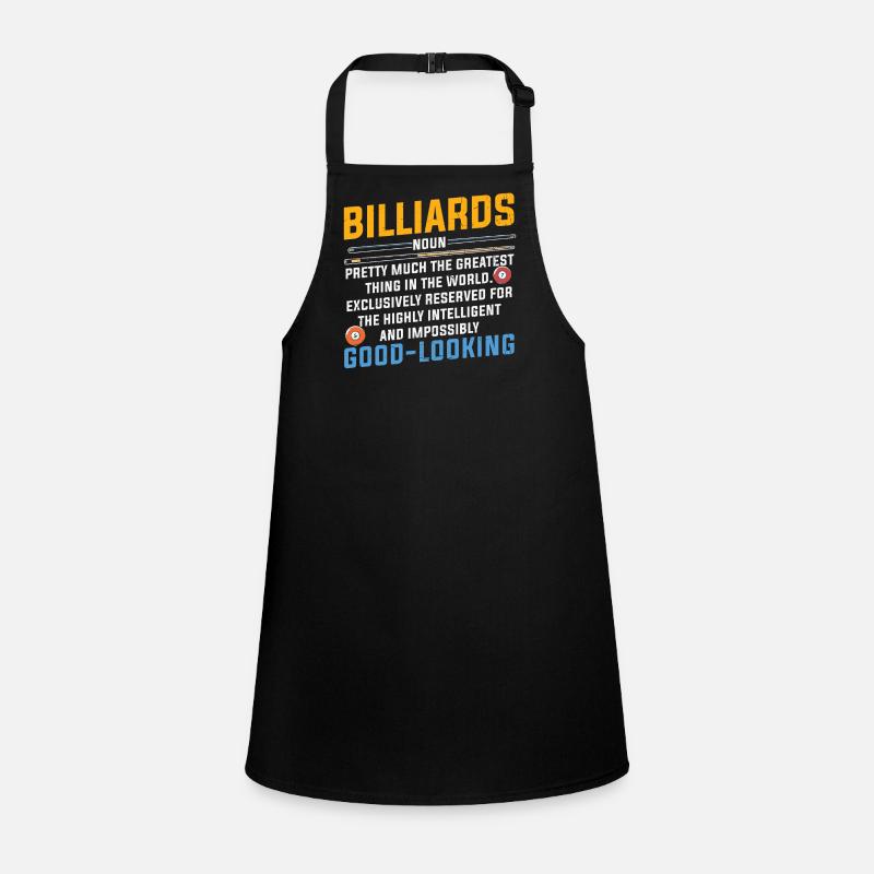 Billard Piscine Billard Billard Boule Billard Billard Cuisine 8Ball Tablier Enfant