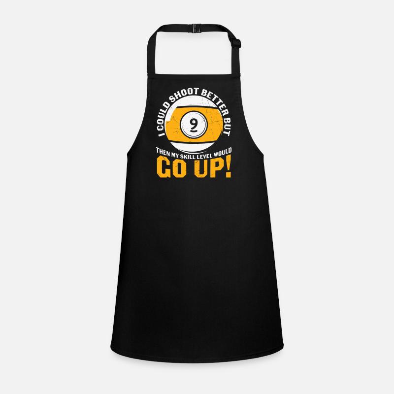 Billiards Pool Billiards Billiards Ball Billiards Cook 8Ball Children's Apron