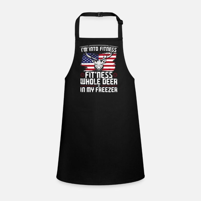 Buck Deer Hunting Hunter American Children's Apron