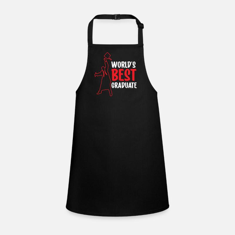 World's Best Graduate Graduation Party Graduates Children's Apron