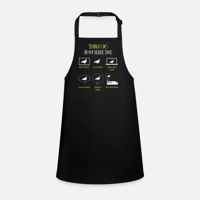Pigeon breeding, pigeon fanciers, pigeons Children's Apron