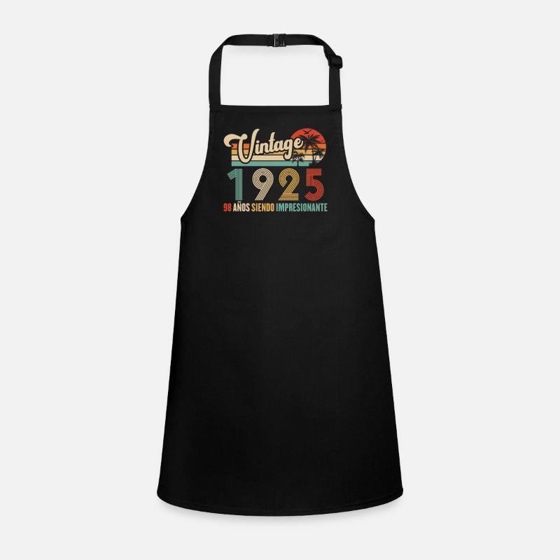 Vintage 1925 Anniversaire 98 ans D'être Awesome Tablier Enfant