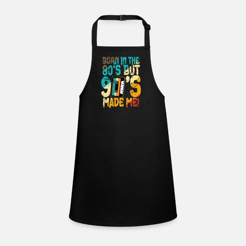 80s Born In The 80s Children's Apron
