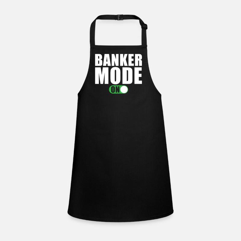 Banker Mode On Children's Apron