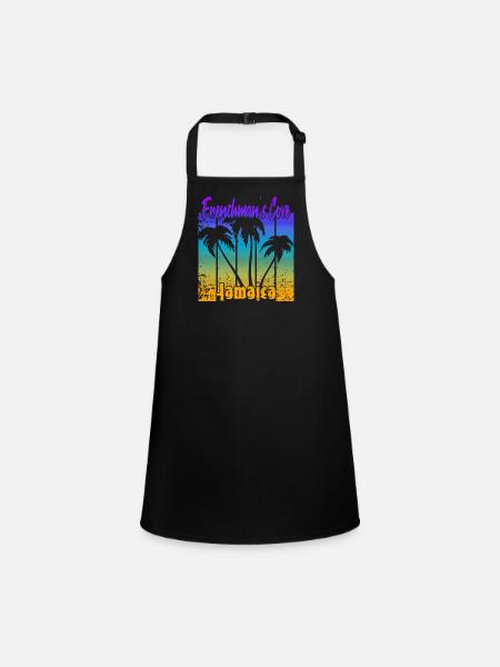 Frenchman's Cove Jamaica - Children's Apron - black - Front