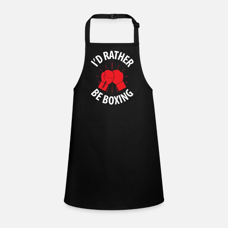 Boxing Kickboxing - I'd Rather Be Boxing Children's Apron